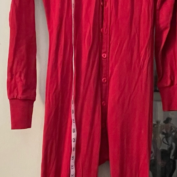 CUSTOM MADE Long John’s NO PEEKING  drop drawers Christmas pajamas - Picture 4 of 6